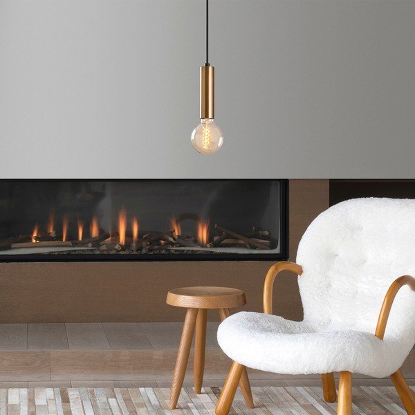 Lampa wisząca w kolorze złota ø 4 cm Tempo – Opviq lights-image-1