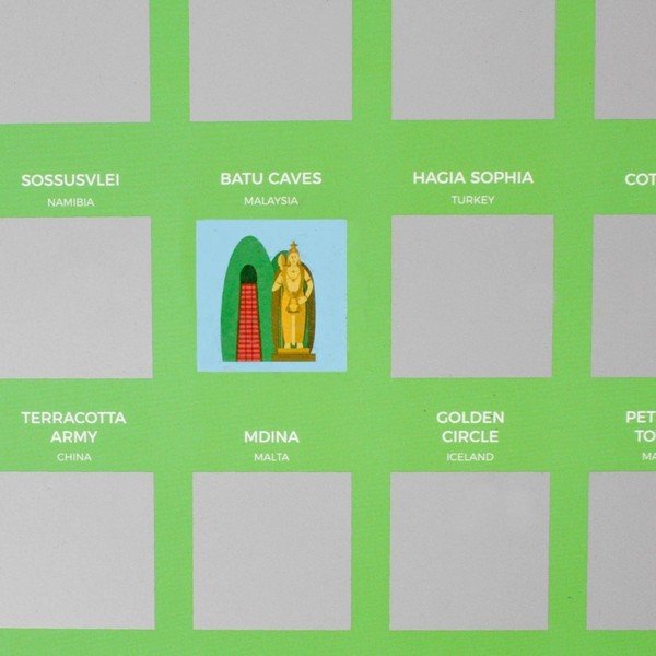 Plakat zdrapka Gift Republic Places-image-1