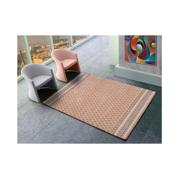 Różowy dywan odpowiedni na zewnątrz Universal Sofie Pink Marro, 160x230 cm-image-1