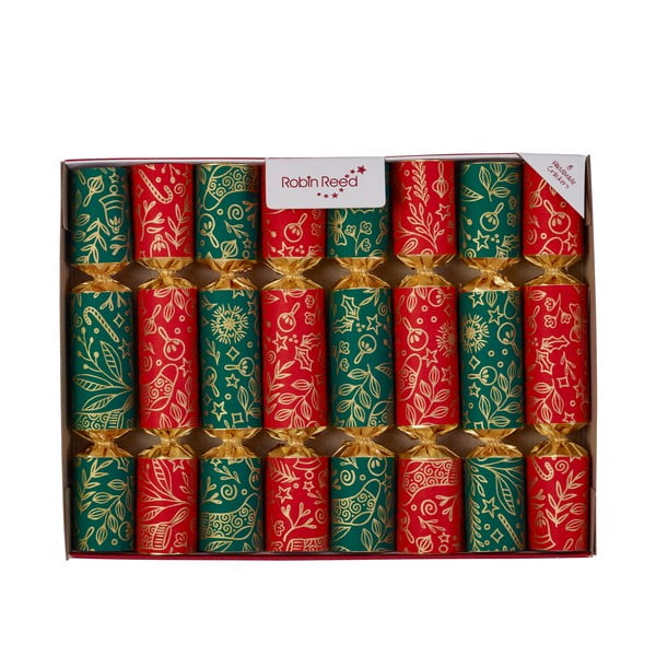 Crackery świąteczne zestaw 8 szt. Bon Bon – Robin Reed