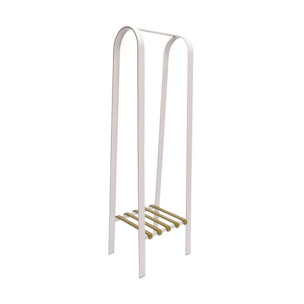 Biały metalowy stojak na ubrania Sempre – Hübsch