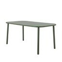 Metalowy stół ogrodowy 90x160 cm Calana – Bloomingville