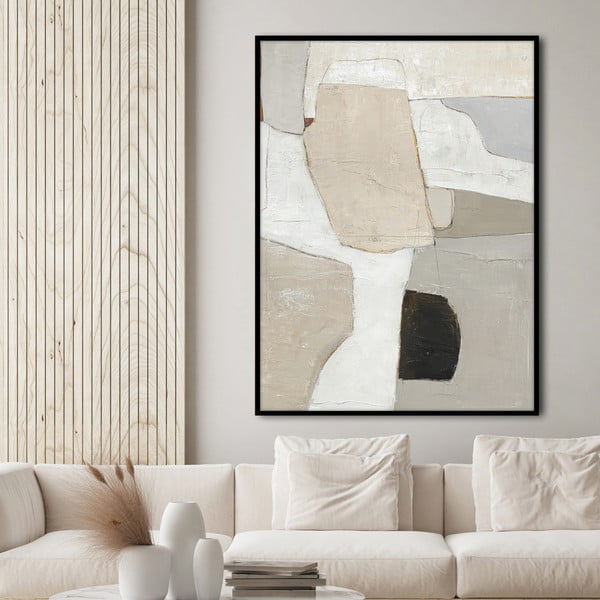 Ręcznie malowany obraz 90x120 cm Accurate – Malerifabrikken-image-1