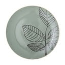 Zielony talerz ceramiczny Bloomingville Rio, ⌀ 22 cm