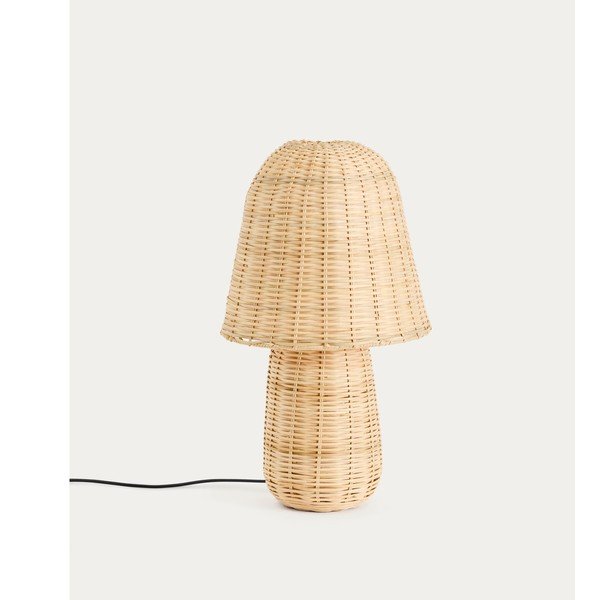 Rattanowa lampa stołowa w naturalnym kolorze (wysokość 65 cm) Neuda – Kave Home-image-4