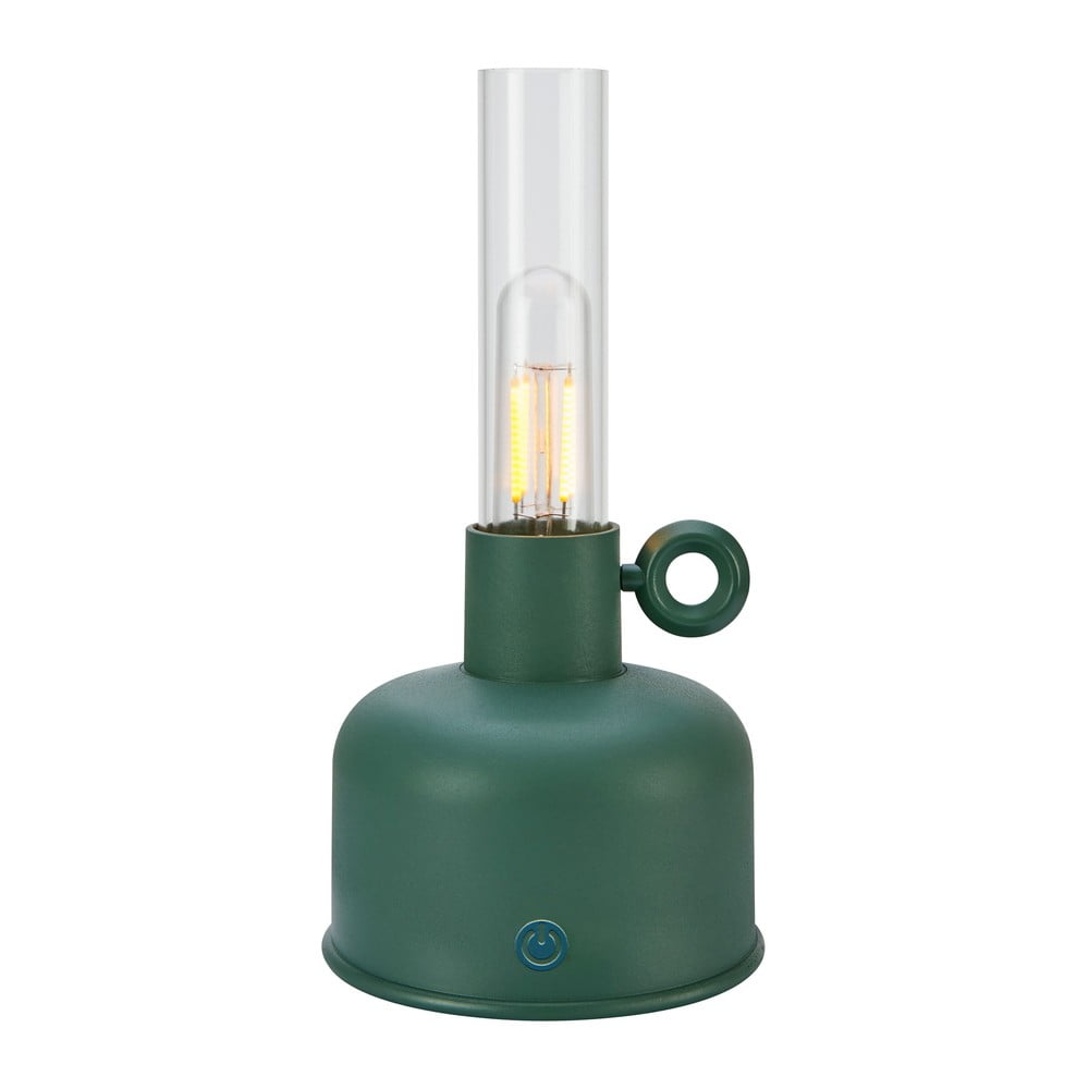 Ciemnozielona lampa stołowa LED (wysokość 22 cm) Astrid – Markslöjd
