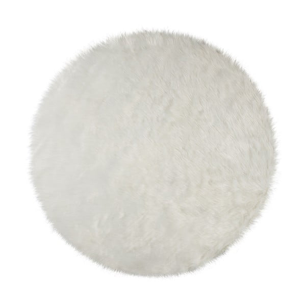 Biały okrągły dywan Flair Rugs Sheepskin, ⌀ 120 cm
