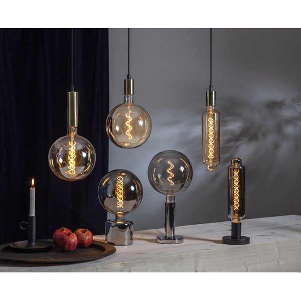 Stojak na lampę w kolorze srebra 10 cm Glans – Star Trading-image-1