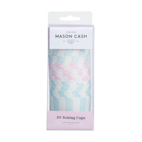 Zestaw 20 papierowych papilotek na muffiny w paski Mason Cash Stripes-image-1