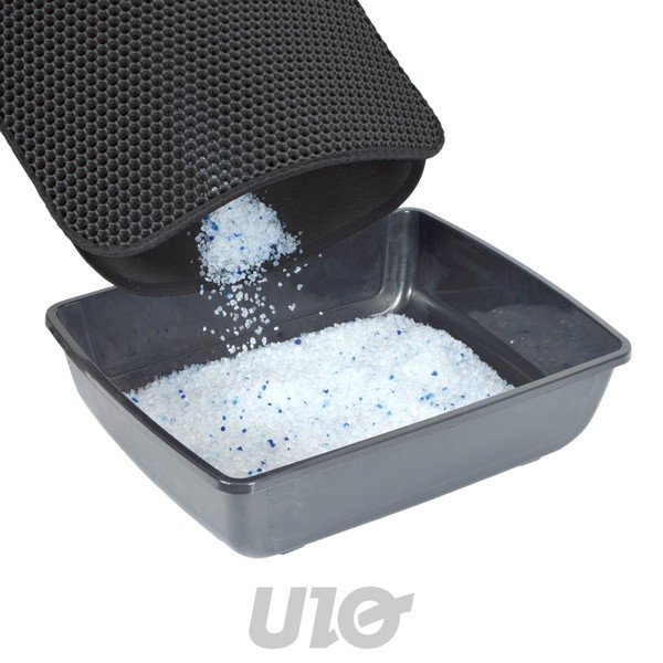 Mata pod kuwetę dla kota 50x40 cm – Love Story-image-2