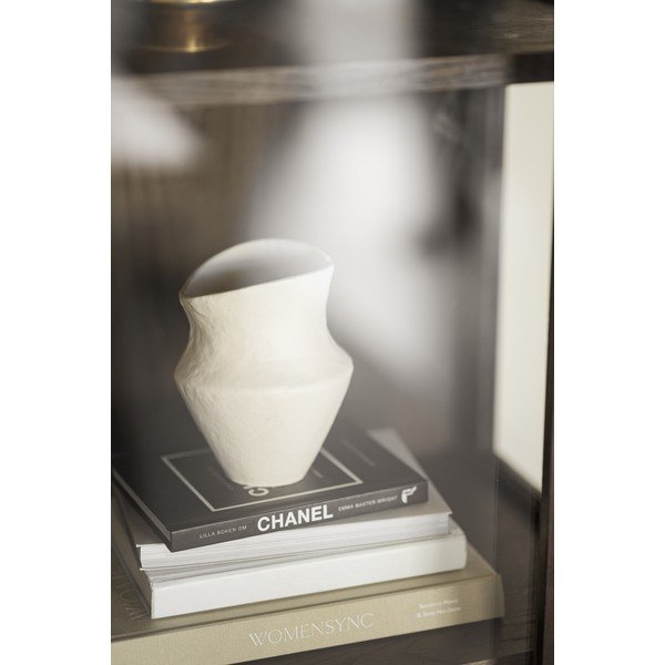 Brązowa witryna w dekorze dębu z drzwiami przesuwnymi 100x203 cm Hazelton – Rowico-image-3