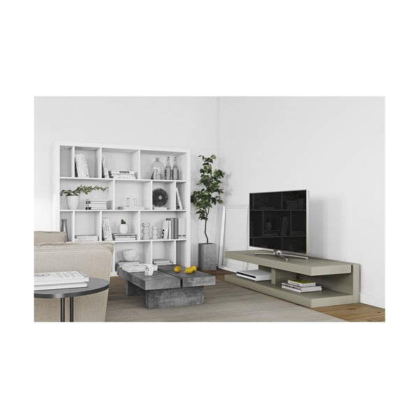 Stolik z dekorem betonu TemaHome Tokyo, 94x25 cm-image-3