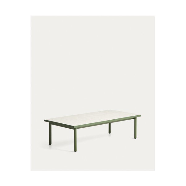 Stolik ogrodowy z ceramicznym blatem 61x122 cm Maurina – Kave Home-image-3