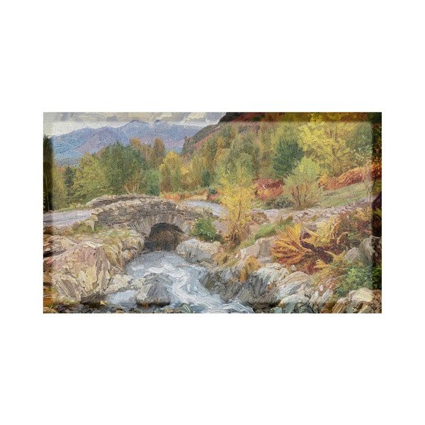Wycieraczka z plastiku z recyklingu 40x70 cm Autumn Nature Landscape  – Artsy Doormats