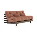 Pomarańczowomiedziana rozkładana sofa 160 cm Roots – Karup Design