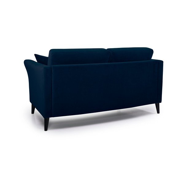 Ciemnoniebieska aksamitna sofa Scandic Eden, 165 cm-image-3