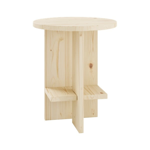 Naturalny okrągły stolik Rondure – Karup Design-image-1