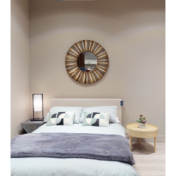 Okrągły stolik w dekorze sosny ø 60 cm Viborg – Premier Housewares-image-2