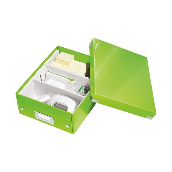 Zielone pudełko z przegródkami Click&Store – Leitz-image-4