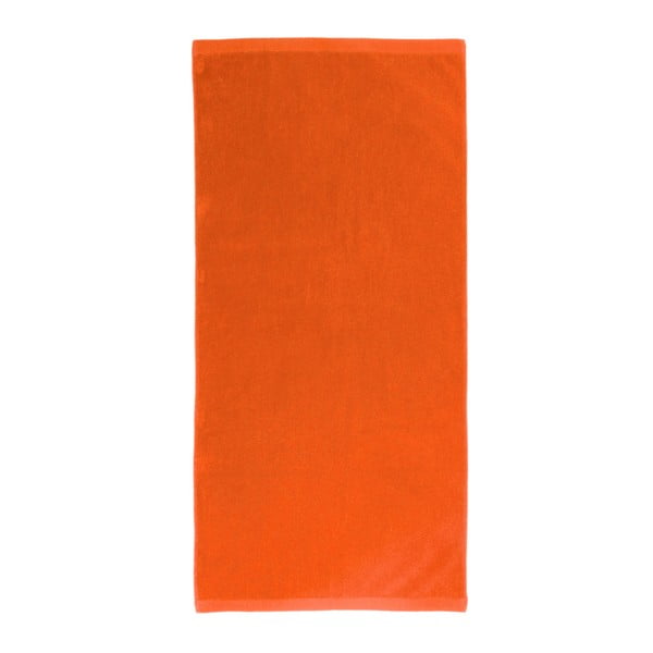 Pomarańczowy ręcznik Artex Alpha, 50x100 cm
