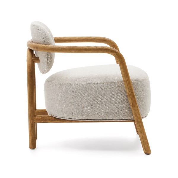 Beżowy fotel Melqui – Kave Home-image-2