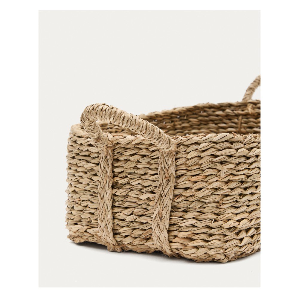Koszyki z hiacyntu wodnego zestaw 2 szt. 34x24x19 cm Milly – Kave Home (zdjęcie 4)