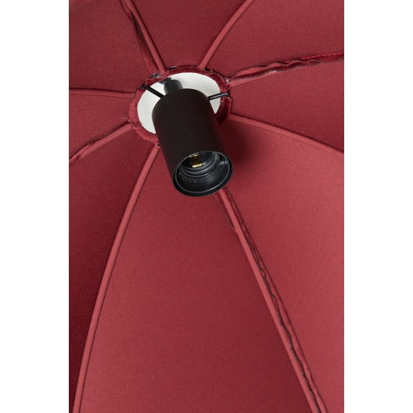 Bordowa lampa wisząca z tekstylnym kloszem ø 50 cm Malacia – Light & Living-image-1