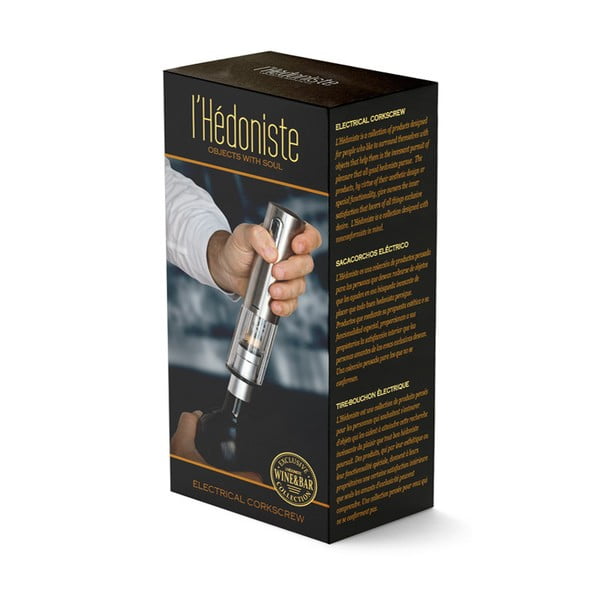 Korkociąg ze stali nierdzewnej Hédoniste – Balvi-image-2