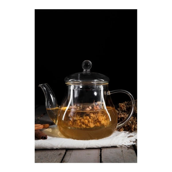 Szklany dzbanek do herbaty z sitkiem Bambum Tasev, 500 ml-image-1