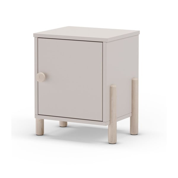 Kremowa dziecięca szafka nocna z litego drewna sosnowego Enola – Marckeric-image-2