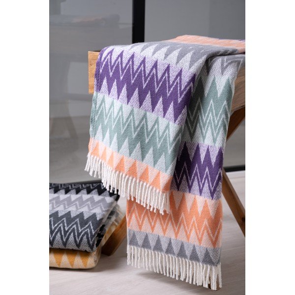 Koc 140x180 cm Zig Zag – Euromant-image-3