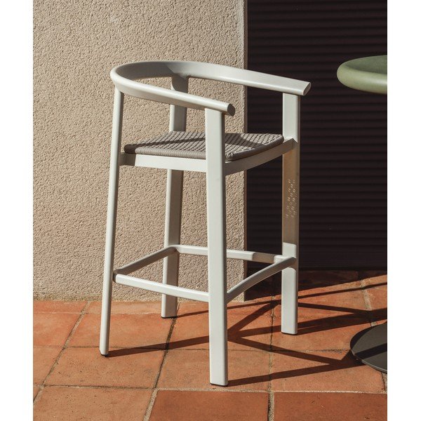 Kremowy drewniany hoker ogrodowy Erice – Kave Home-image-3