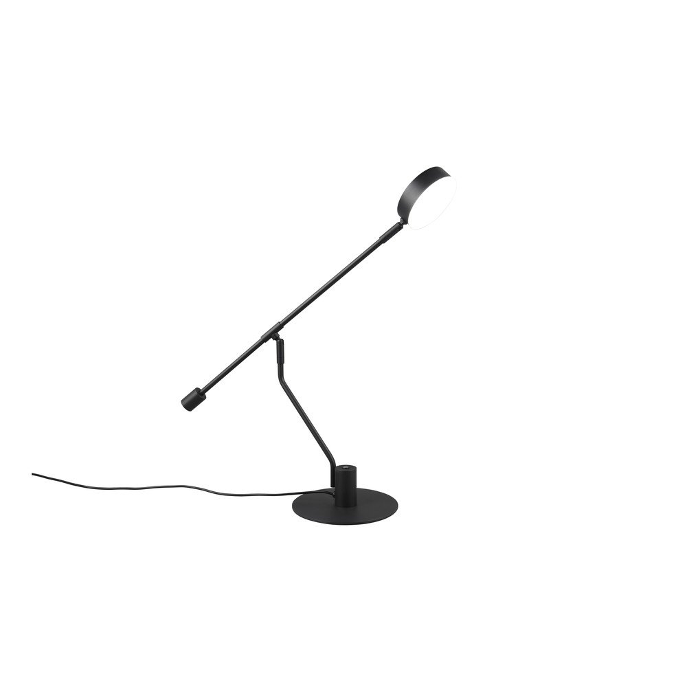 Lampa stołowa LED z elastyczną konstrukcją w kolorze matowej czerni (wysokość 64 cm) Manduro – Trio (zdjęcie 5)