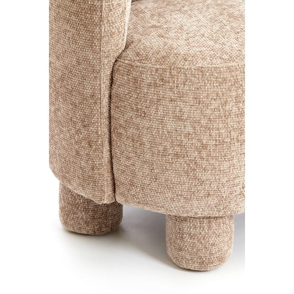 Jasnobrązowy fotel Kamova – Light & Living-image-1