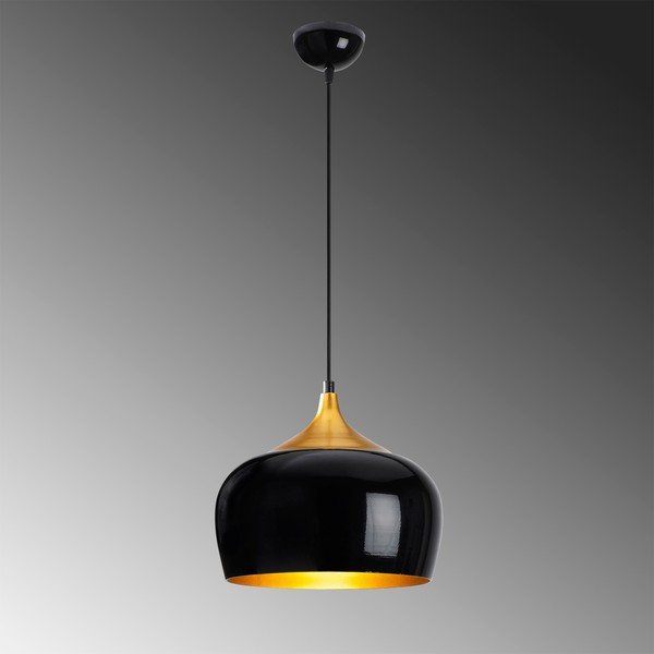 Czarna lampa wisząca Opviq lights Berceste Elegant-image-1