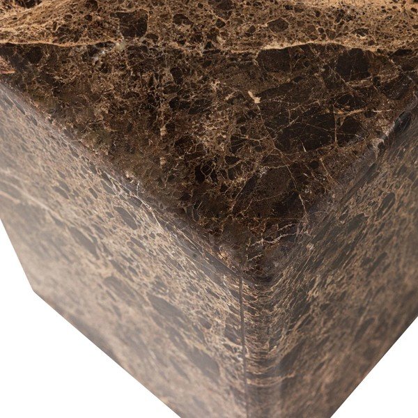 Marmurowy okrągły stolik ø 30 cm Vexa – WOOOD-image-4