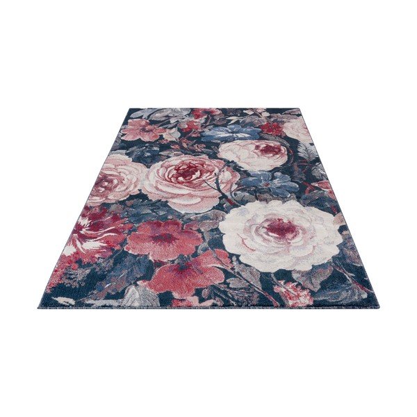 Niebiesko-czerwony dywan Mint Rugs Peony, 120x170 cm-image-2