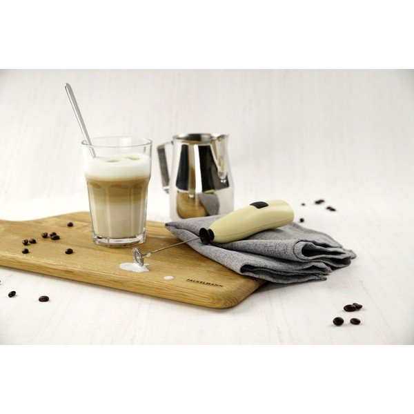 Żółty spieniacz do mleka Fackelmann Coffee & Tea-image-2