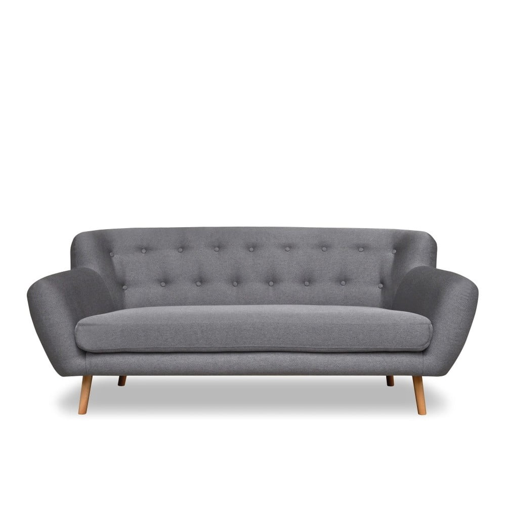 Szara sofa Cosmopolitan design London, 192 cm