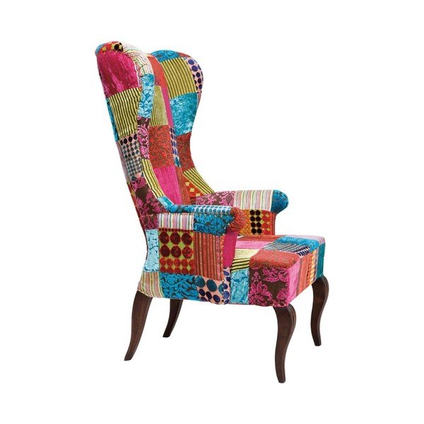 Fotel Kare Design Patchwork Velvet-image-1
