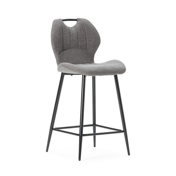 Szare hokery zestaw 2 szt. (wysokość siedziska 65 cm) Muli – Marckeric