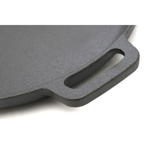 Czarna patelnia na grill z żelaza Cattara Litina, 35x32 cm-image-1