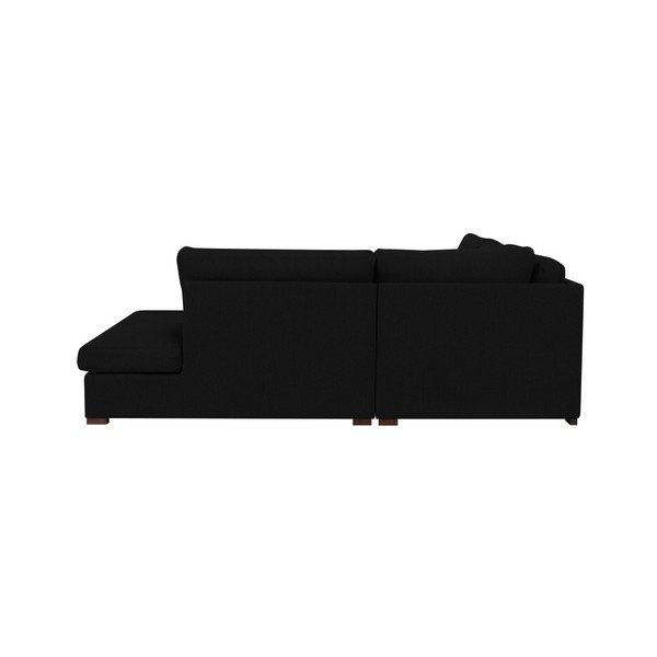Czarny narożnik Windsor & Co Sofas Daphne, prawostronny-image-4