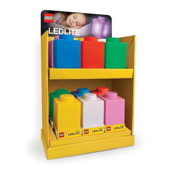 Niebieska silikonowa lampka nocna LEGO® Classic Brick-image-2