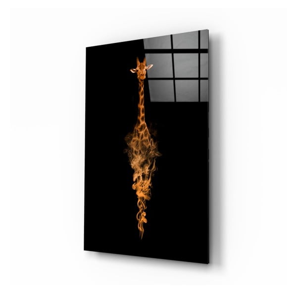 Szklany obraz Insigne Giraffe, 46x72 cm