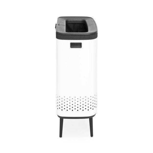 Biały metalowy kosz na pranie 90 l Bo Hi – Brabantia-image-3