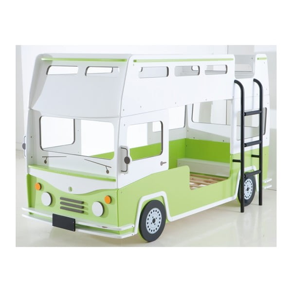 Łóżko dziecięce w kształcie autobusu Demeyere Crazy Bus, 90x200 cm-image-2