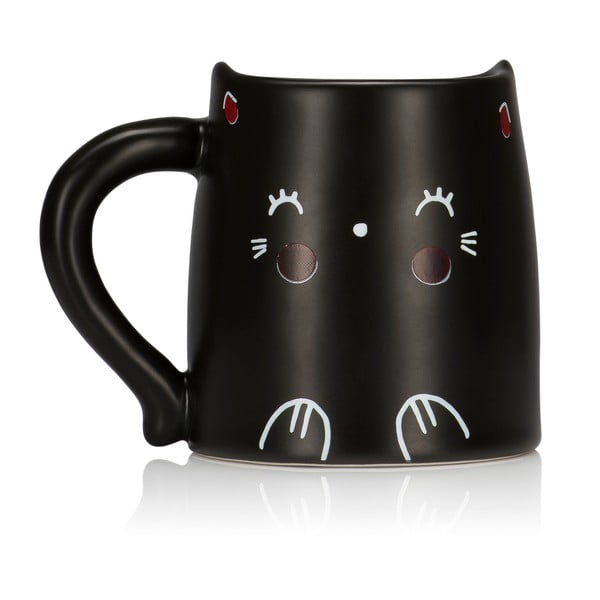 Czarny kubek NPW Cat Mug