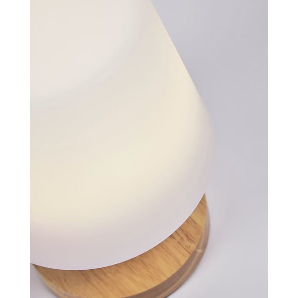 Naturalna lampa stołowa LED ze ściemniaczem (wys. 22 cm) Ambar – Kave Home-image-2
