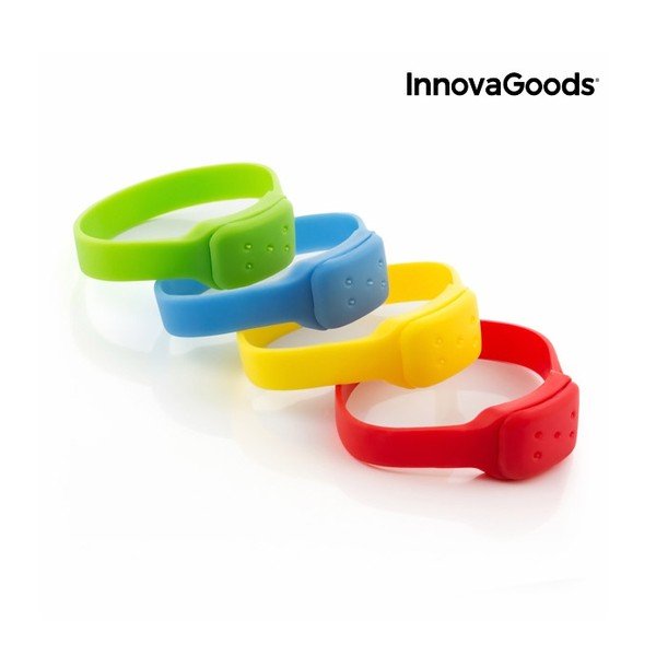 Żółta bransoletka na komary o zapachu citronelli InnovaGoods-image-1